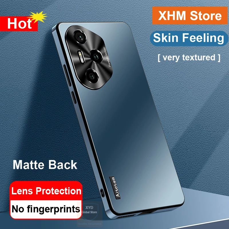 

Brand Phone Case For Honor 300 Pro Skin Feeling Matte Case For Honor 300 Ultra Pro Cover Luxury Airbag Protective Bumper Shell