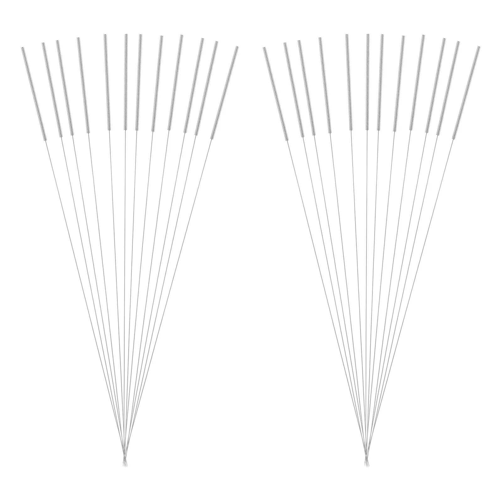 100Pcs Disposable Long Stainless Steel Needles Flexible Durable Massage Acupuncture Accessories