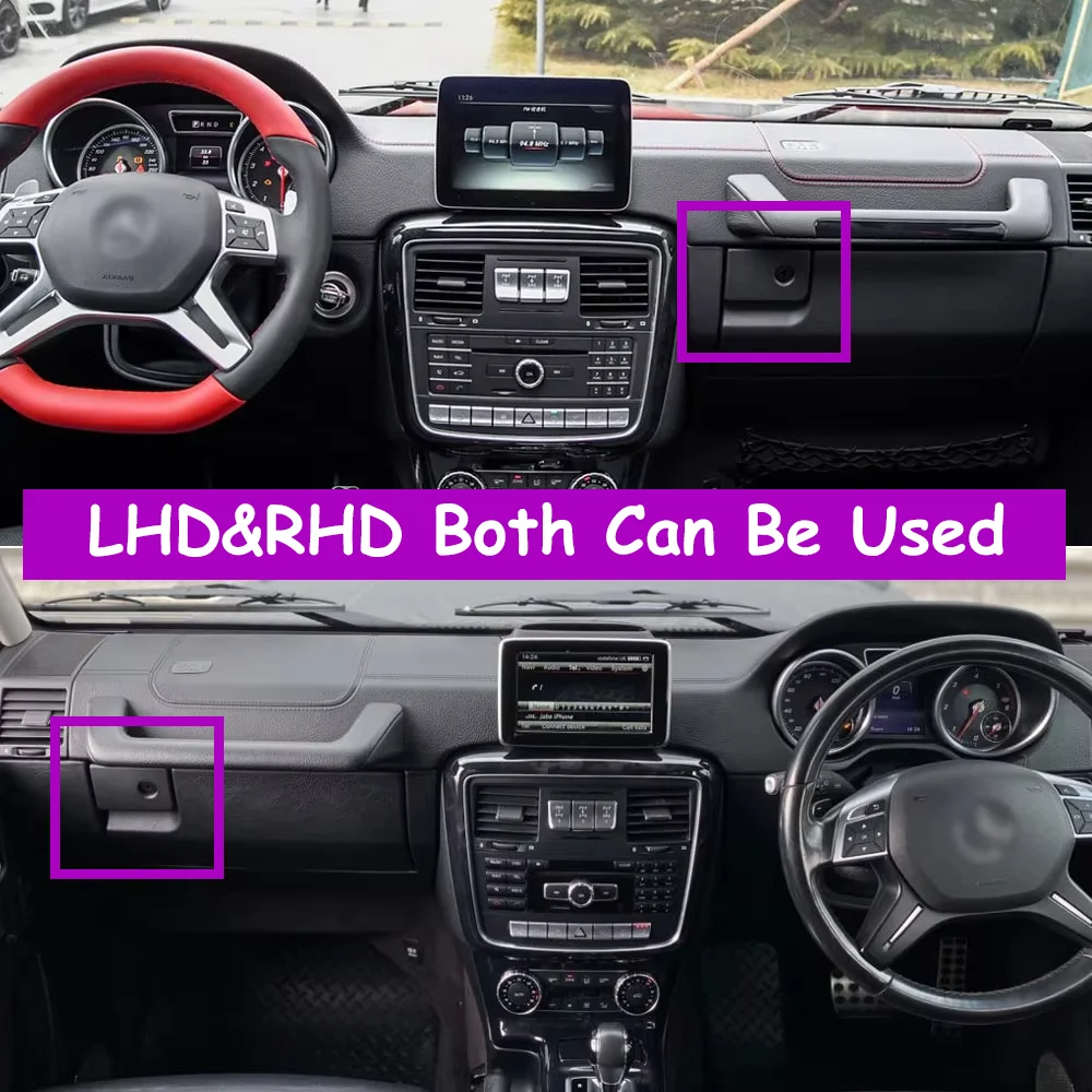 W463 Upgraded Dashboard Glove Box Switch Toolbox Latch Handle For Mercedes Benz G Class 2004-2018 G350 G500 G55 4636802791