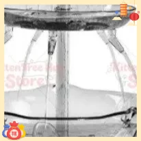 3-Tier Electric Cocktail Red Wine Drinking Fountain Beverage Beer Party Fountain With LED Lighted Base Includes 5 Reusable Cupsc