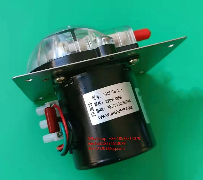 For JIHPUMP 204K/TB-1.6 Peristaltic Pump 60KTYZ Synchronous Motor NEW