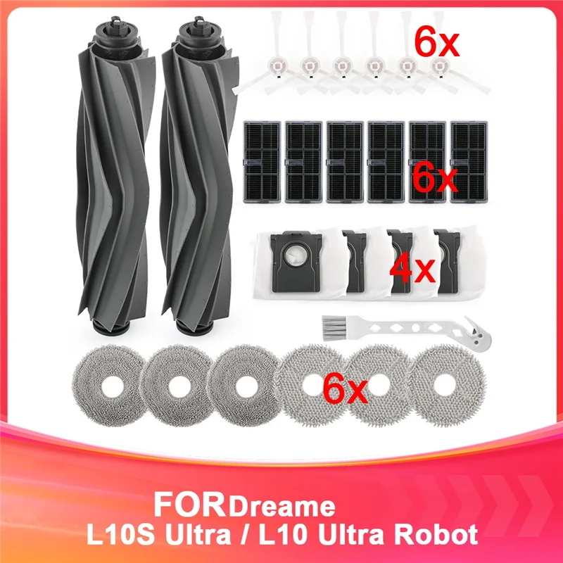-قطع غيار A14E لملحقات Dreametech L10s لأكياس الغبار Dreame L10s Ultra