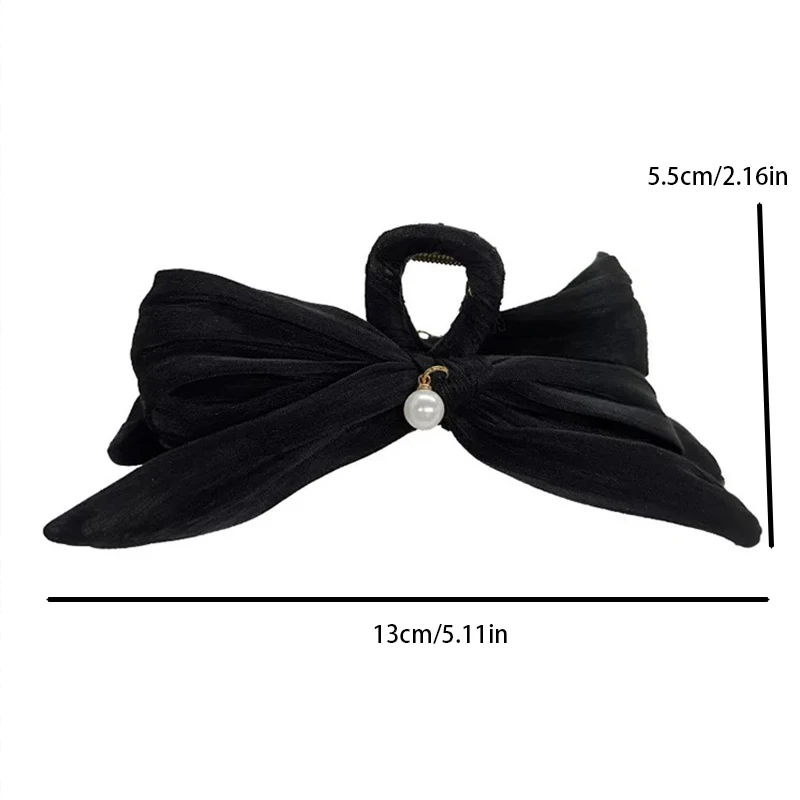 1/2 Stück ZYFHTT Netz-Haarspange Große Haarklammer für Frauen Elegante Alltags-Haarklammer Modische Mädchen-Pferdeschwanz-Klammer Haaraccessoires – Detail 5