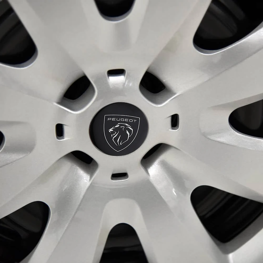 4Pcs 56/60/65mm Car Wheel Hub Cap Rim Center Cover Stickers For Peugeot 2008 5008 301 206 307 208 308 3008 207 407 408 508 view 6