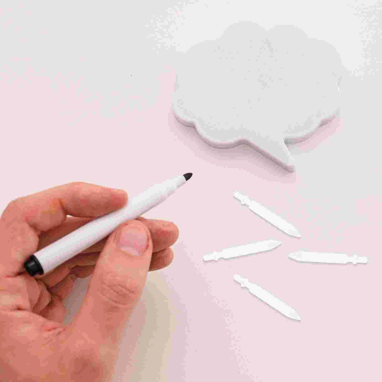 10 Pcs Marker Pen Tip Writing Stuff Devices Pens Tips Refillable Paint Nylon Points Universal Replacements Nibs Fountain