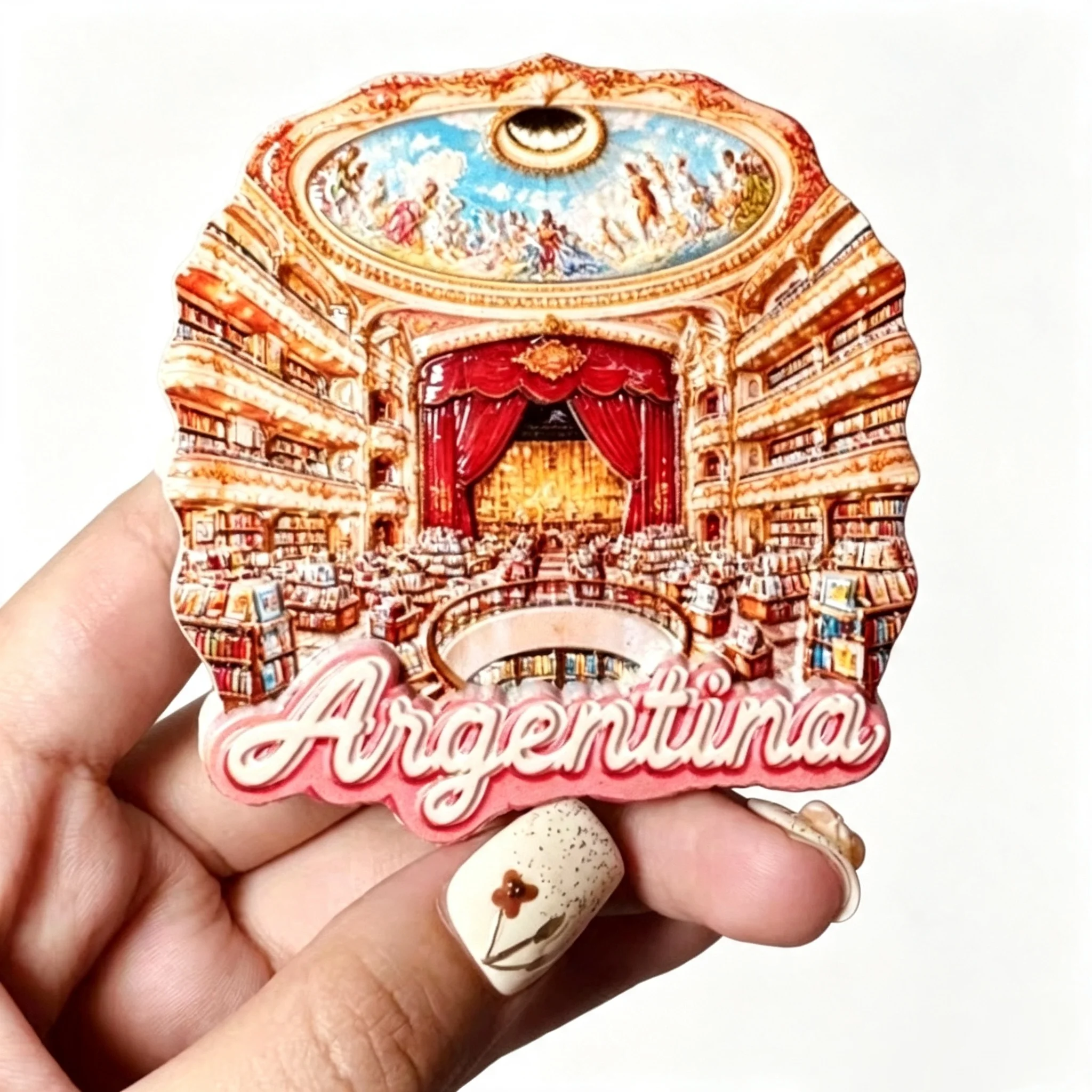South America  Argentina 3D Fridge Magnets Tourism Souvenir Refrigerator Magnets Sticker - view 3