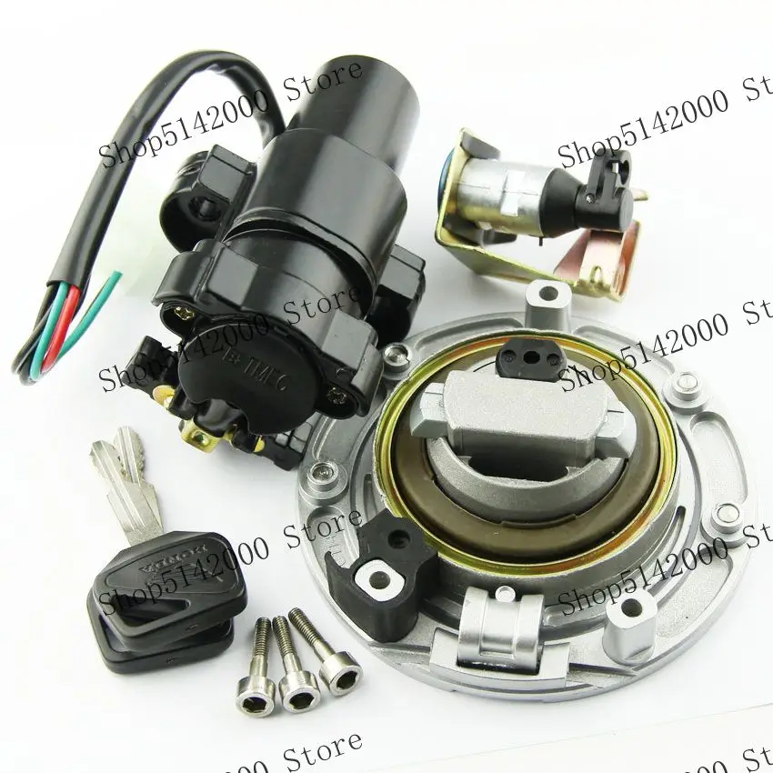 Für Honda VFR800 ST1300 NT700V (DEAUVILLE) NT650 (DEAUVILLE/HAWK) 35010-MCW-A01 Motorrad Tankdeckel Zünder Kit mit Schlüssel – Detail 4