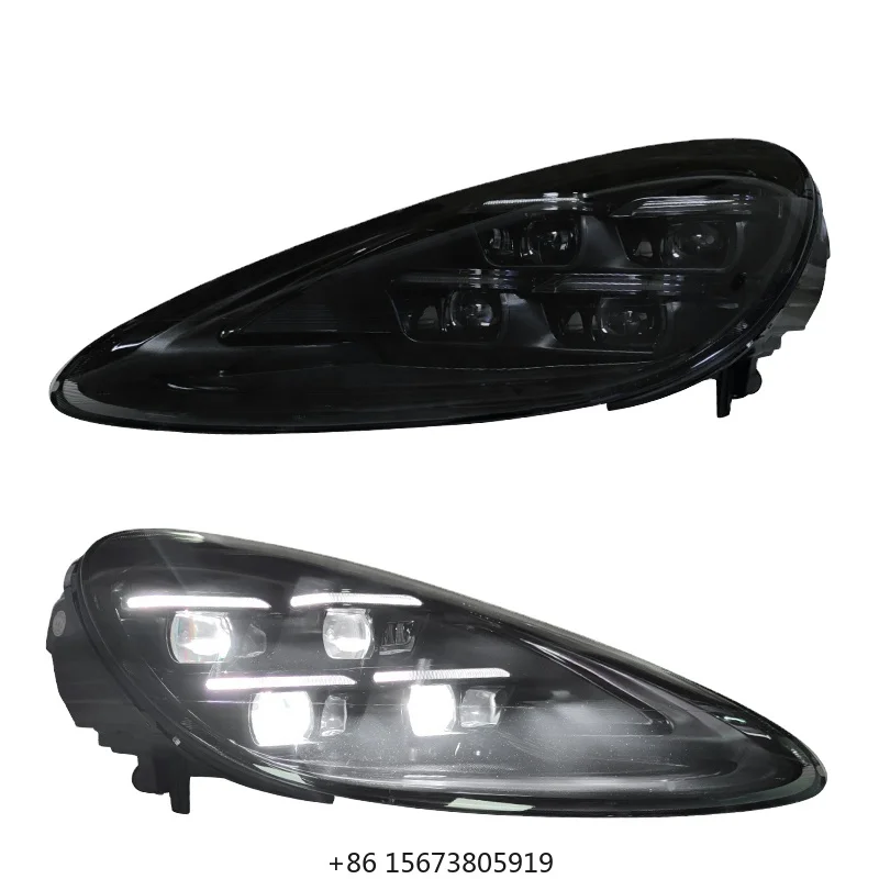 

Фара в сборе для автомобилей 2011-2014 годов, модель 958.1, обновление до стиля 2024 года, матричная фара PDLS