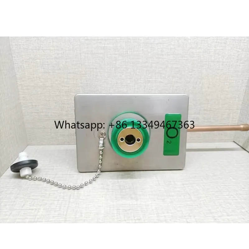

Hot sales High quality hospital use wall mounted oxygen outlet medical JIS standard gas outlet for sale