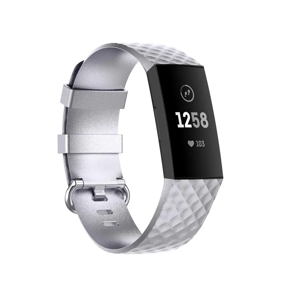 Siliconen slimme horlogeband voor Fitbit Charge 4-band Sport Smartwatch-polsband voor Fitbit Charge 3/3 SE-armband correa