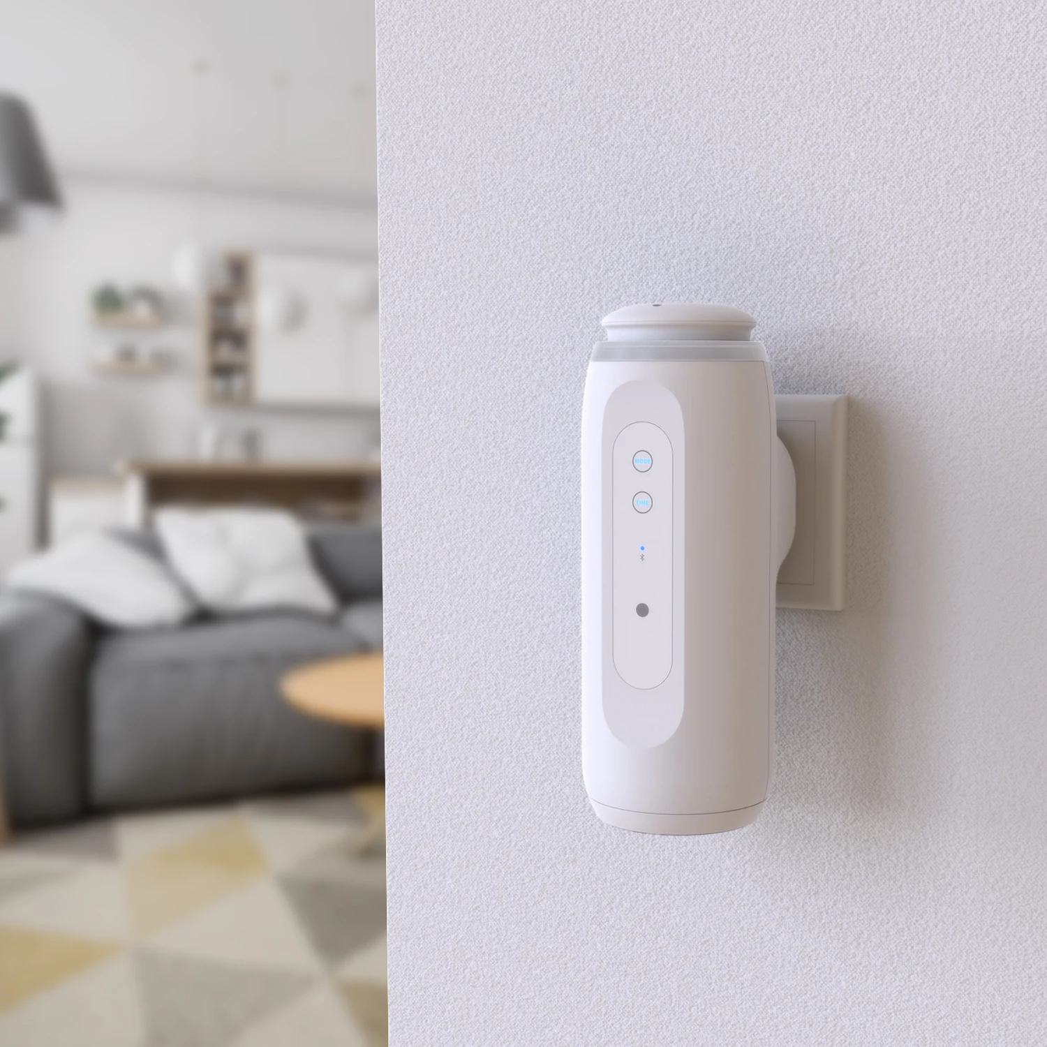 

Portable Home Use Plug In Bluetooth Control Scent Diffusers Aroma Essential Oil Wall Mounted Aroma Diffuser