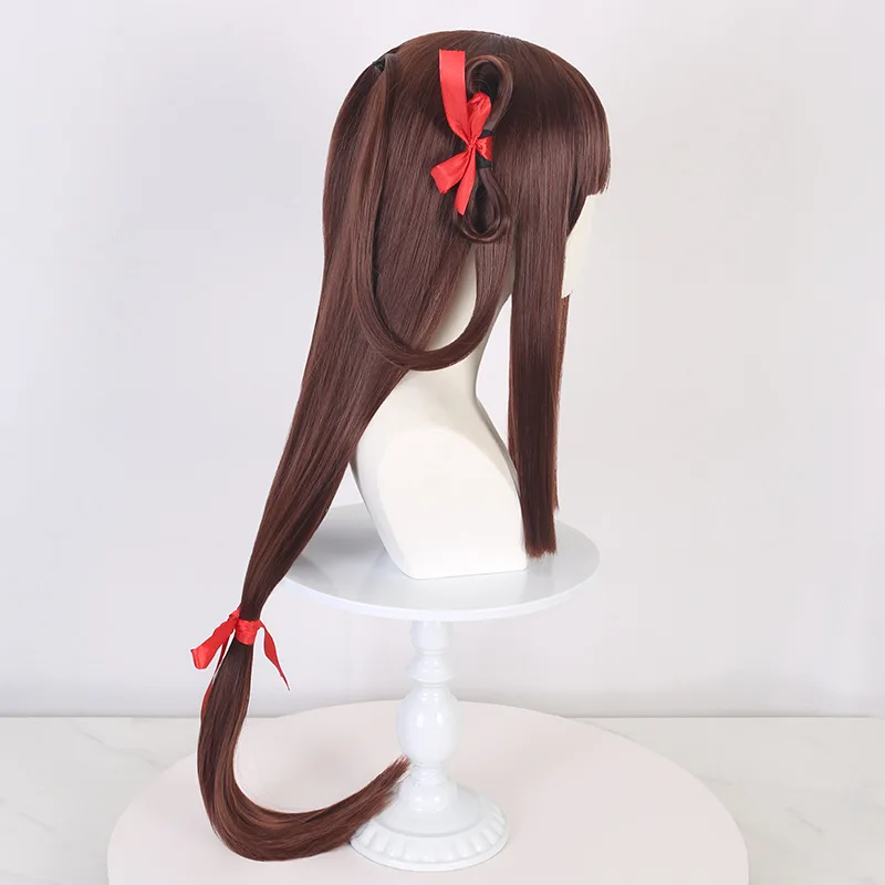 Honor Of Kings Xi Shi 新シーズンスキンコスプレウィッグ Linglong Zhenwei ミディアムレングスウィッグ