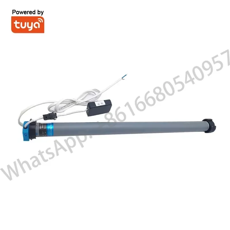 LEDEAST WIFI Electric Roller Shutter Motor Remote Voice Control 25mmTuya WiFi Wired Tubular Motor