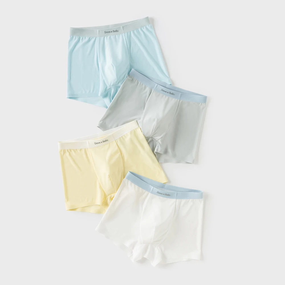 Dave Bella Boys Girls 2 Pieces/Set Panties 24M-13Y Baby Kids Underpants Antibacterial Cool Panties Brother Underwear DB3254971