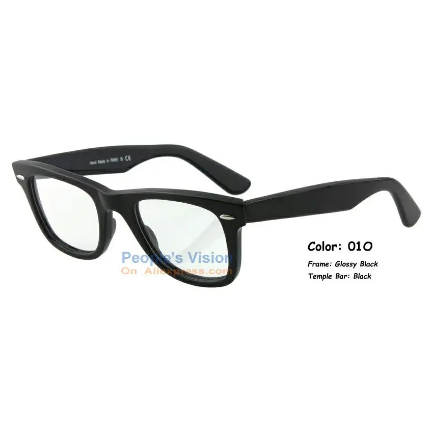 High Quality Square style Hand Made Acetate Optic Frame S 47 M 50 Size for myopia astigmatism Prescription Eyeglasses Sunglasses