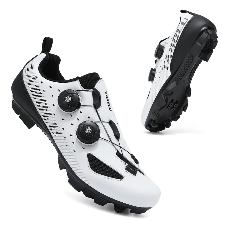 Cycling Flat MTB Shoes Mountain Sneakers Men Footwear Dirt Bike Racing Clit Bicycle Woman Road Spd Speed Cleat Biking image 3
