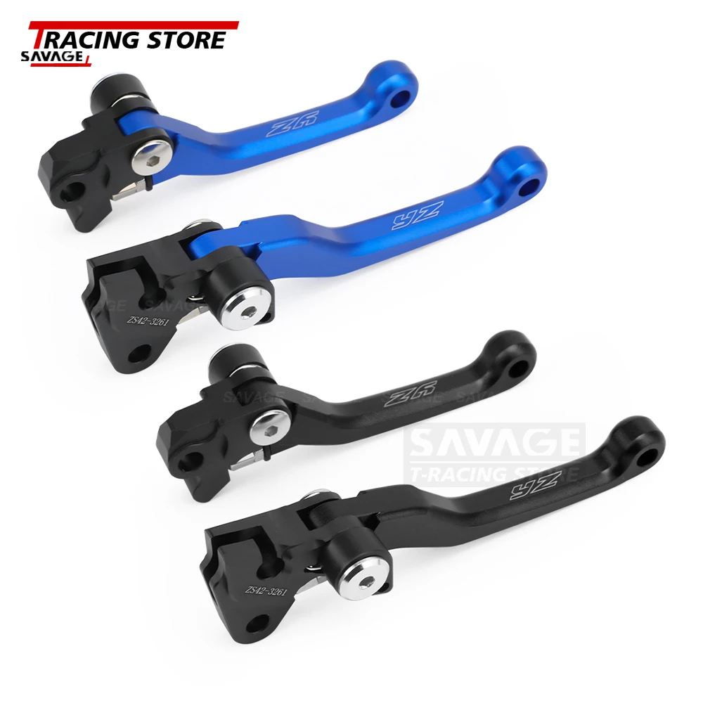 2024 YZ CNC Pivot Brake Clutch Levers For YAMAHA YZ 125 YZ 250 YZ 250F YZ 426F YZ 450F Motorcycle Accessores Dirt Bike BLACK