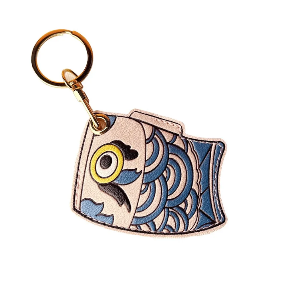 Leather Candle Leather Keychain Candle Shaped Cartoon Candlestick Design Christmas Candle Keychain Hanging Ornament Portable