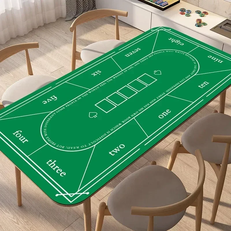 60x120cm Casino Table Mat Texas Poker Super Large Anti Slip Table Mat Baccarat Diatom Mud Table Mat Home Entertainment