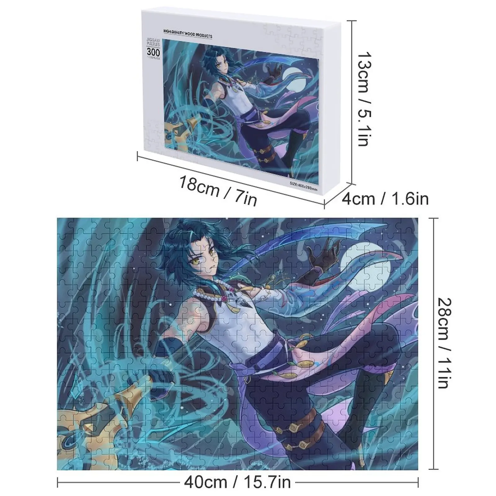 أسطورة شياو أحجية الصور المقطوعة قطع الصور المقطوعة للبالغين لعبة أطفال شخصية ألعاب ألغاز شخصية