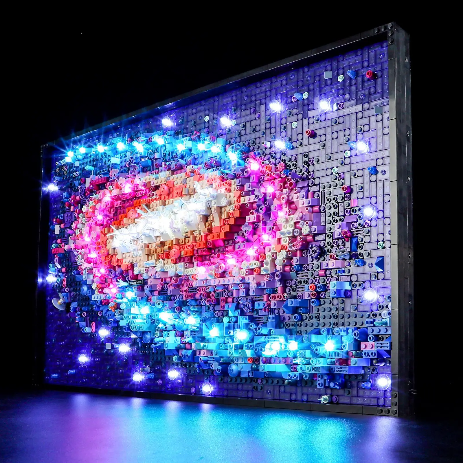 (Tylko światło LED) 31212 Galaktyka Droga Mleczna - Pomysły na czarne dziury (nie obejmuje klocków, zestawów, modeli)