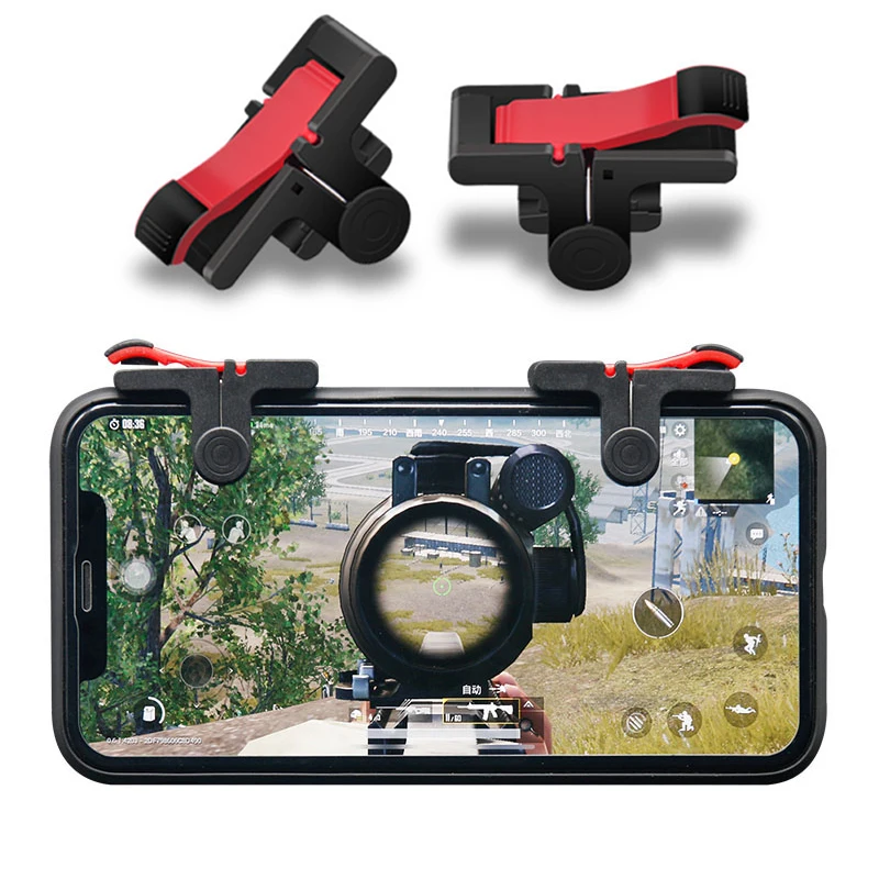 

D9 PUBG Game Controller Gamepad Mobile Phone L1 R1 Trigger Shooting Aim Key Button Gamepad Joystick For IOS Android