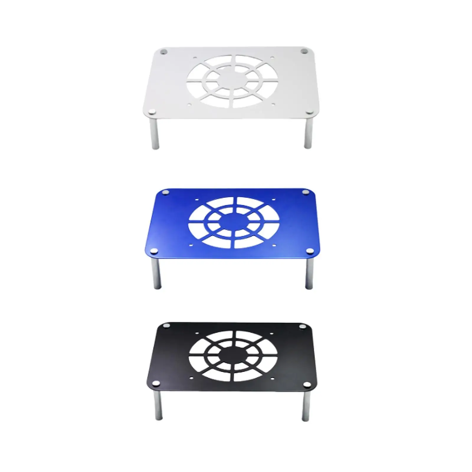 Routers Cooling Base Multipurpose Heat Dissipation Rack Set-top Box Bracket Routers Cooling Rack for Living Room Home Apartment