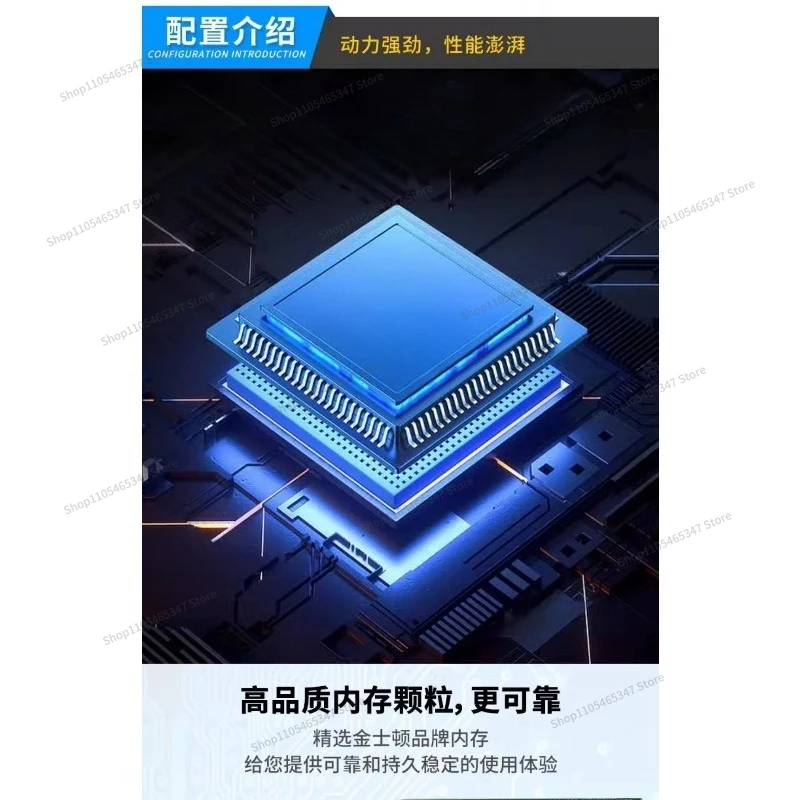 For Mini Computer Host Embedded Industrial Computer Low Power Portable Industrial Small Computer Fanless