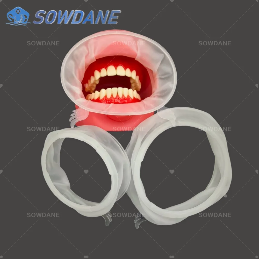 المتاح الأسنان ثلاثية الأبعاد الشفاه الخد ضام الفم فتاحة لينة الشفاه ضام أداة طب الأسنان أدوات طبيب الأسنان #3