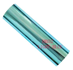 sky blue 32cm X 120m hot selling stamping toner reactive heat transfer foil for craft paper