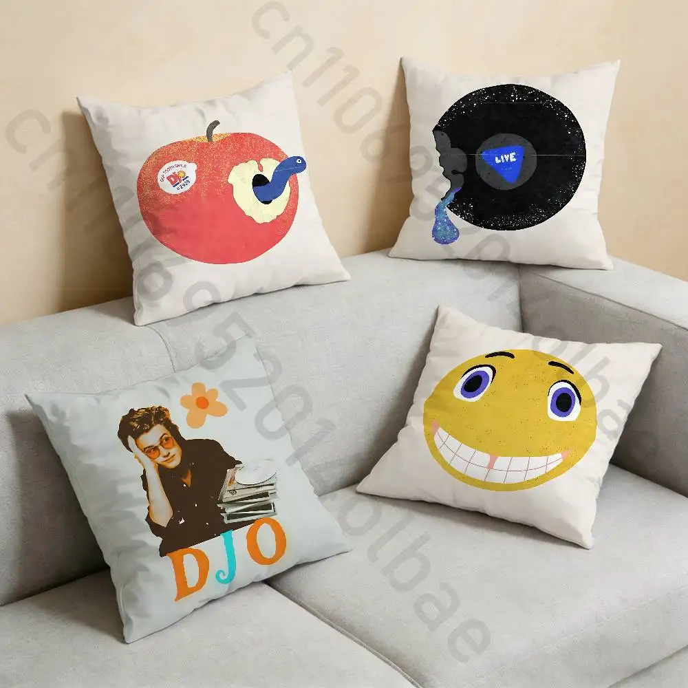 

Fashion Singer D-Djo Pillow Case Sofa Living Room Bedroom Headboard Backrest Cushion Square Cushion Nap Time