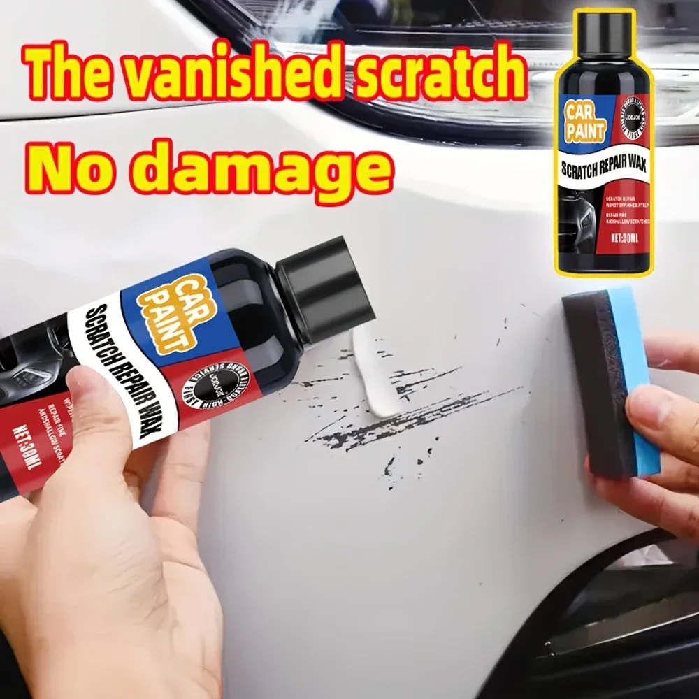 

Воск для ремонта автомобильных царапин — универсальная формула для всех царапин, легко наносится, не повреждается, стойкий восстанавливающий раствор, 30 мл