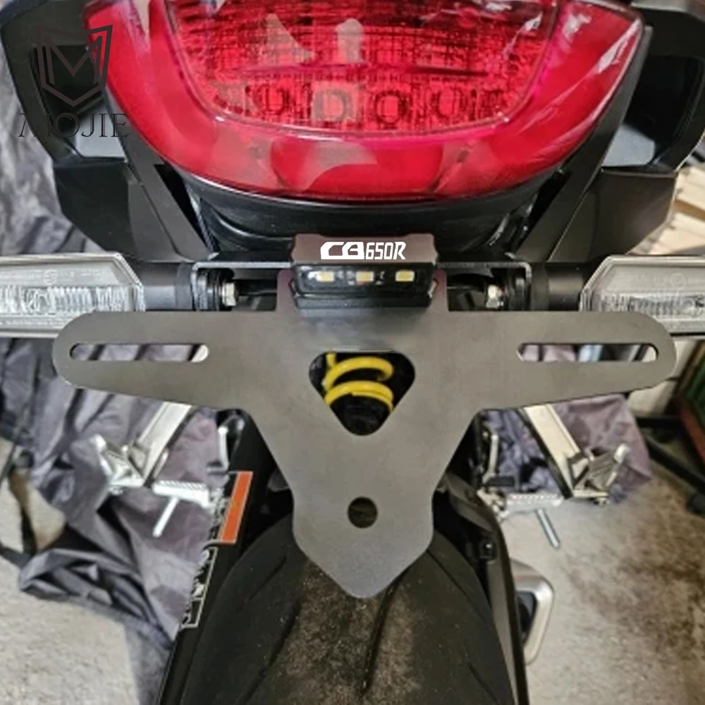 

FOR HONDA CB650R CBR650R CB CBR 650R 2021 2022 2023 2024 2025 2026 Tail Tidy Fender Eliminator kit License Plate Holder Bracket