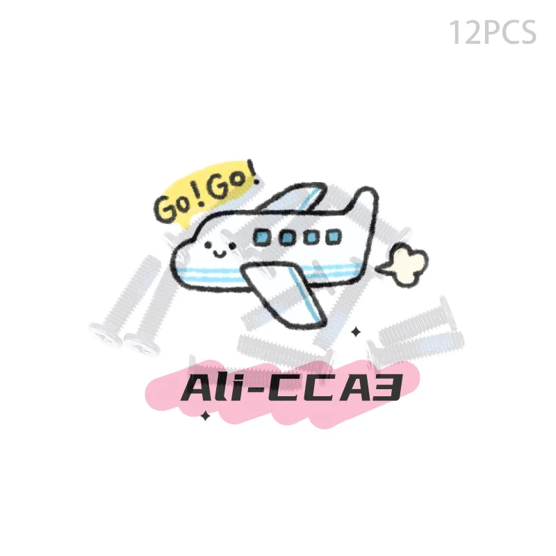 

12PCS Laptop Lower Bottom Base Cover Case Screws For TUF Gaming A15 FA507 FX507 FA507RF FA507RW FA507RM FA507RR FA507RC