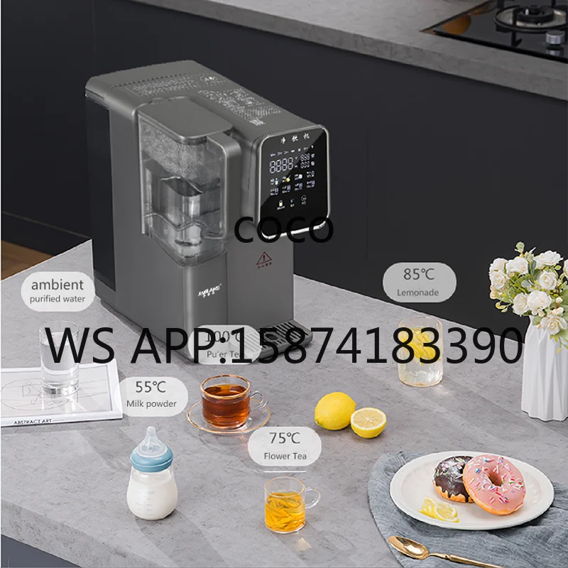 Fast Heating Water Dispenser With Clean Water Filter | Countertop Direct Drinking Machine (Plastic)