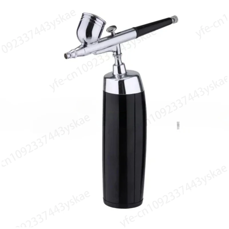 

Wireless Airbrush Air Compressor Kit Paint Spray Gun Pen Portable Air Brush Painting Cup Makeup Barber Black