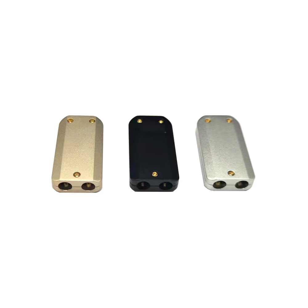 Angitu Aluminum DATA Cable1 to 2 DIY Socket Suitable For Keyboard USB Type C Mini Micro Cables Gold, White, Black With PCB Board