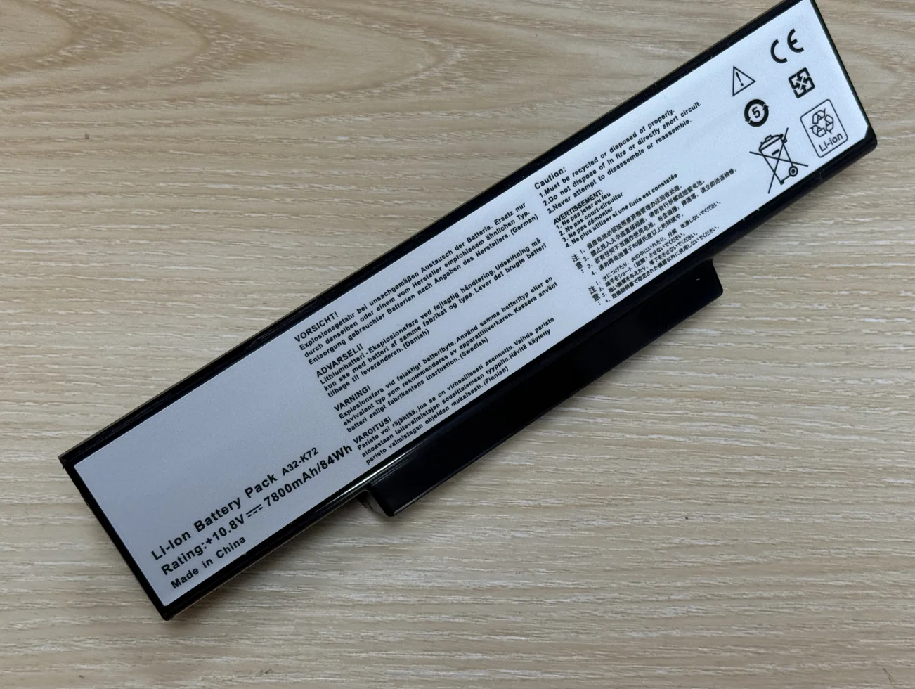 6600mAh New Laptop A32-K72 battery for Asus A72 A72D A72DR A72F A72J A72JK A72JR K72 K72D K72DR K72DY K72F K72J K72JA K72JB K72J