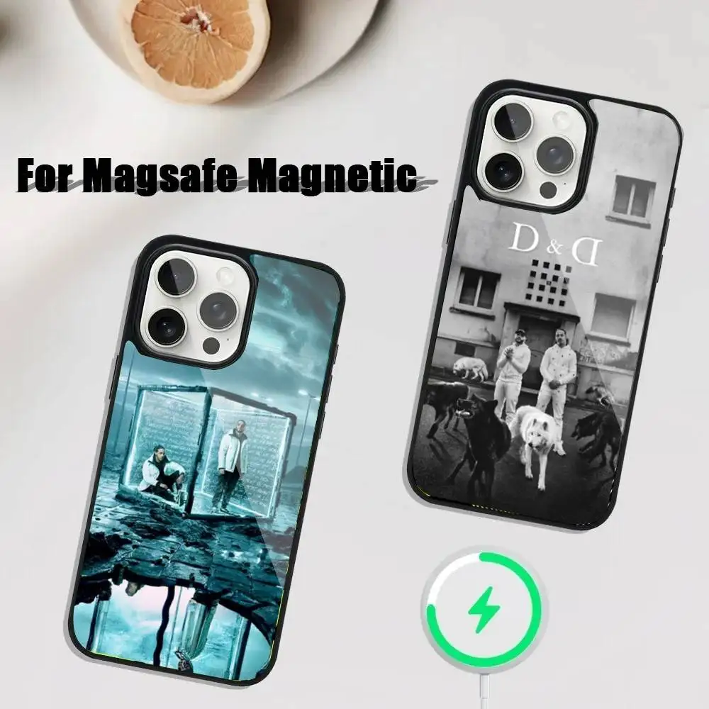 

D-Djadja D-Dinaz Rap Group Phone Case For iPhone 17,16,15,14,13,12,11,Pro,Max,Plus,Mini,SE4,E Magnetic Magsafe Wireless Charging