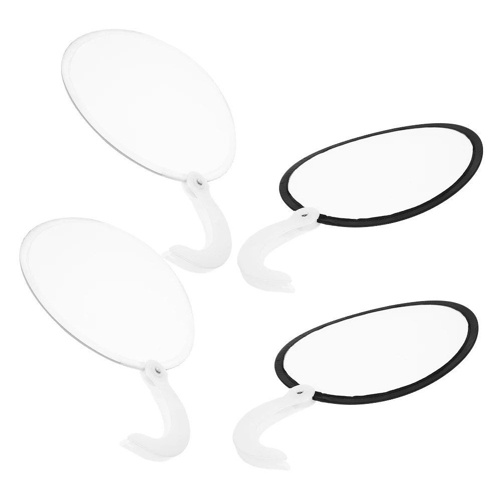 

4Pcs Circular Foldable Fan Multi-Functional Hand Fan for Women Dancing Performances Travel Photography Accessories