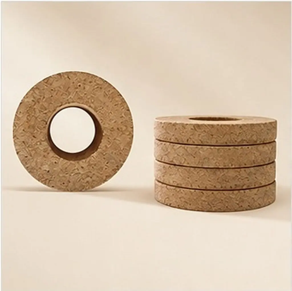 5Pcs Glass Vase Wooden Lids for Hydroponics 6.5cm Center Hole Water Growing Propagation Desktop Planter Natural Lids