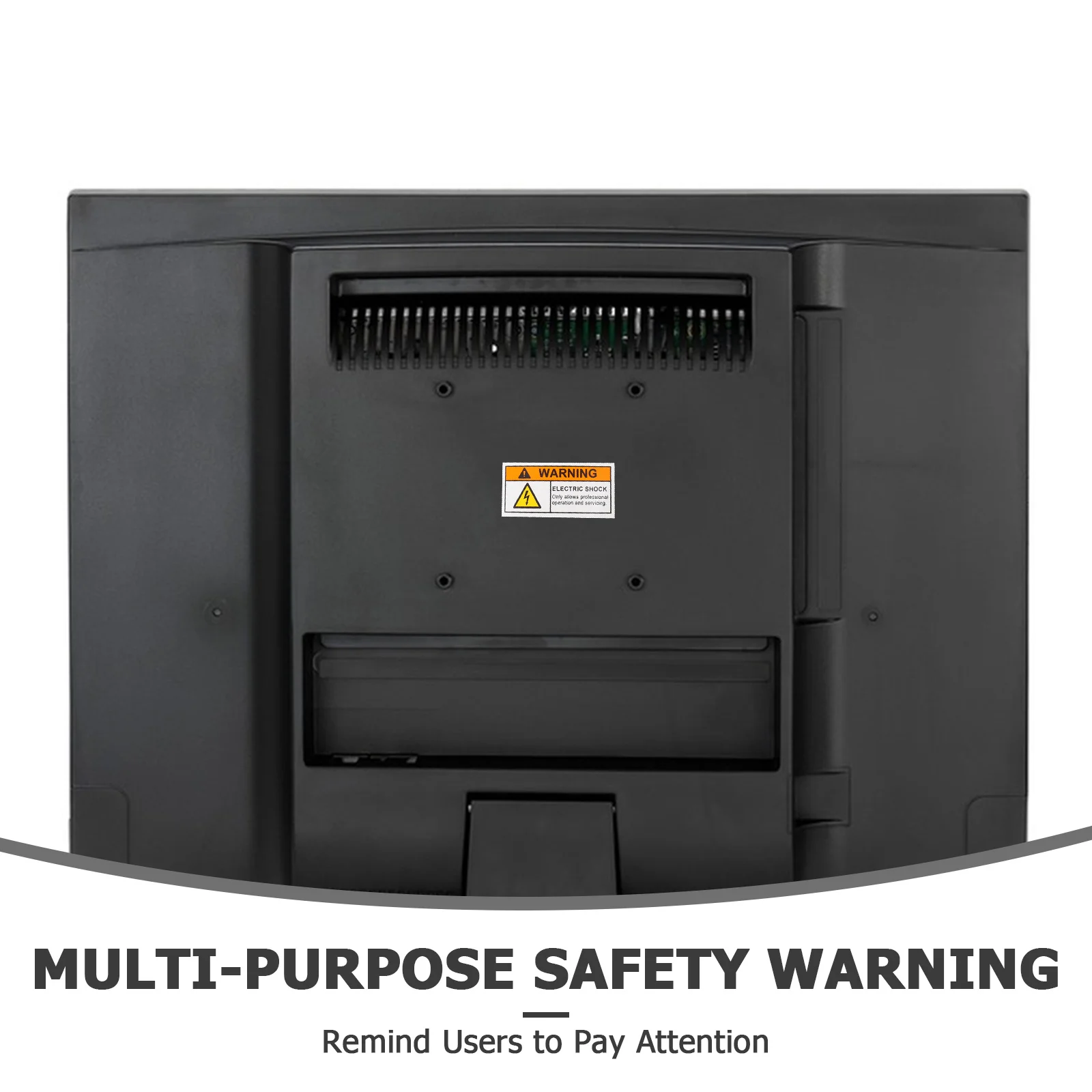 5Pcs Caution Sign Sticker Electric Shocks Warning High Voltage Safety Electrical Panel Labels Professional Maintenance