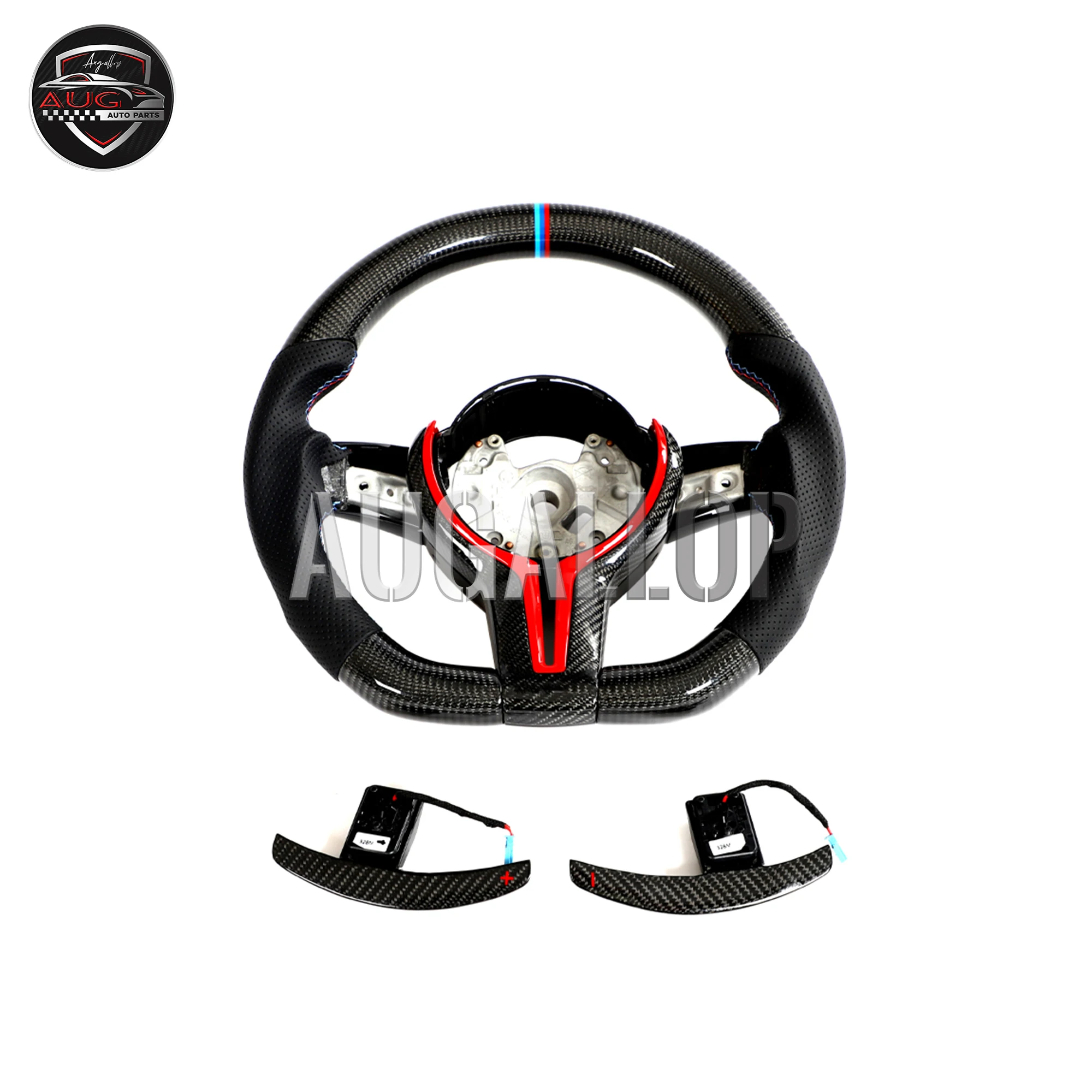 

HMD Carbon Fiber Steering Wheel For BMW X6 Steering Wheel Assembly Skeleton + Carbon Fiber Cover + Bottom Shell