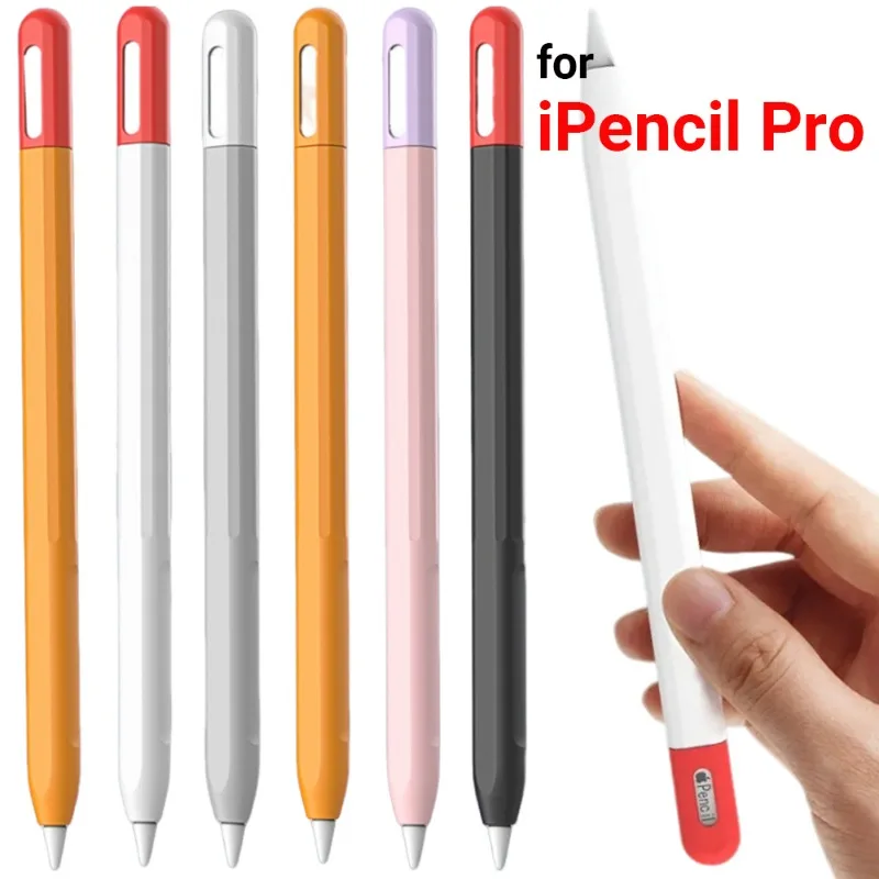 

Мягкий силиконовый держатель для ручки для Apple Pencil Pro, защитный чехол для телефона, чехол для Apple iPencil Pro