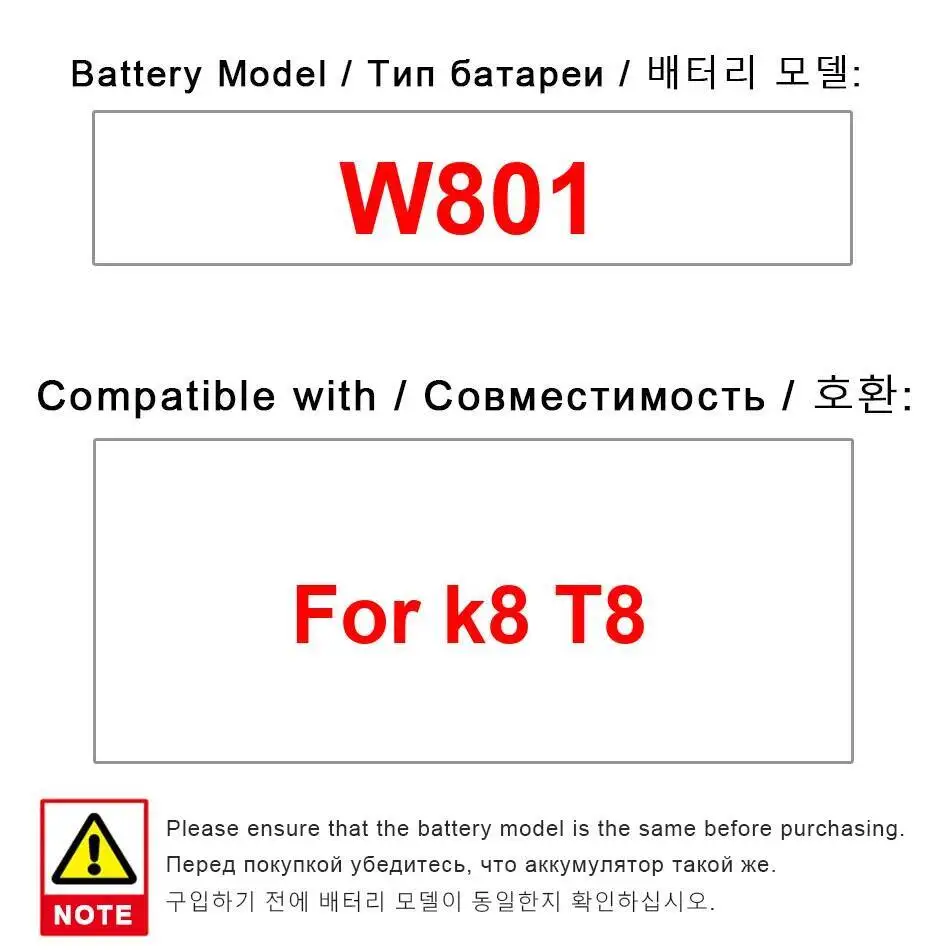 Fit For K8 T8 Envir…