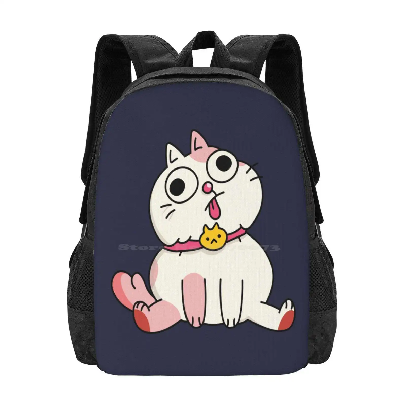 Sac à Dos avec Motif de Chat, Souris, Fromage, Dessin Animé, pour Garçon et Fille