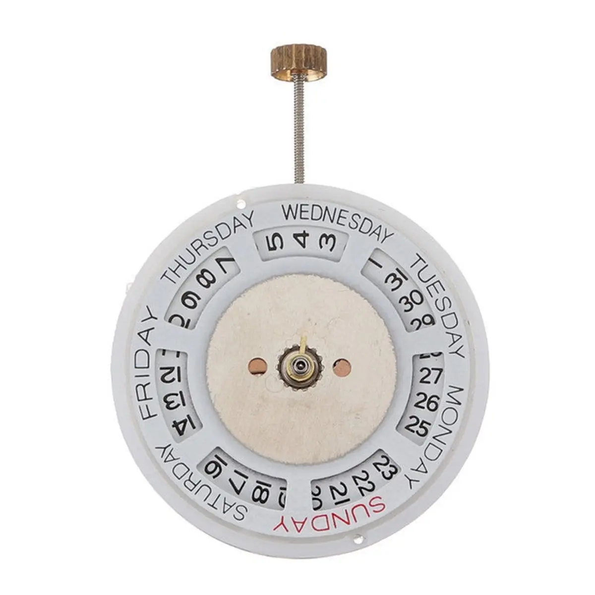 HGHO 2813 8205 Automatic Movement Watch Double Calendar Day Date Accuracy Direct Replace for Mechanical Watch Movement Repair