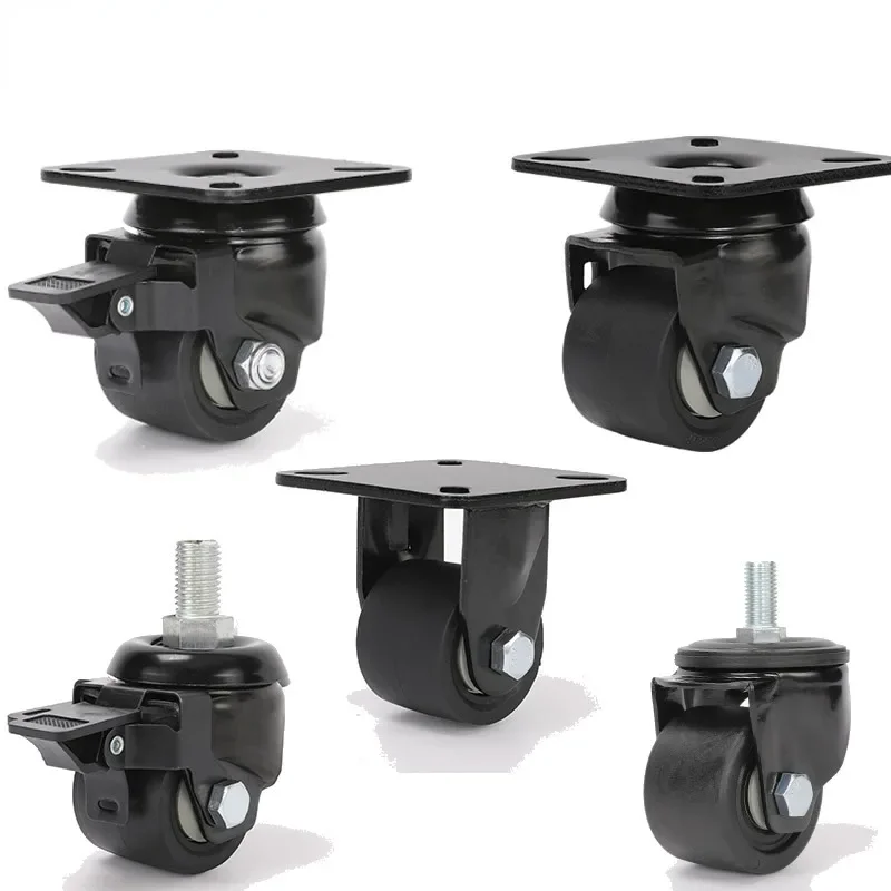 Big Mac Low center of gravity 2.5 inch  Casters/wheels,Load 500kg,Polyurethane wheel, mute,Anti-winding,FOR large equipm