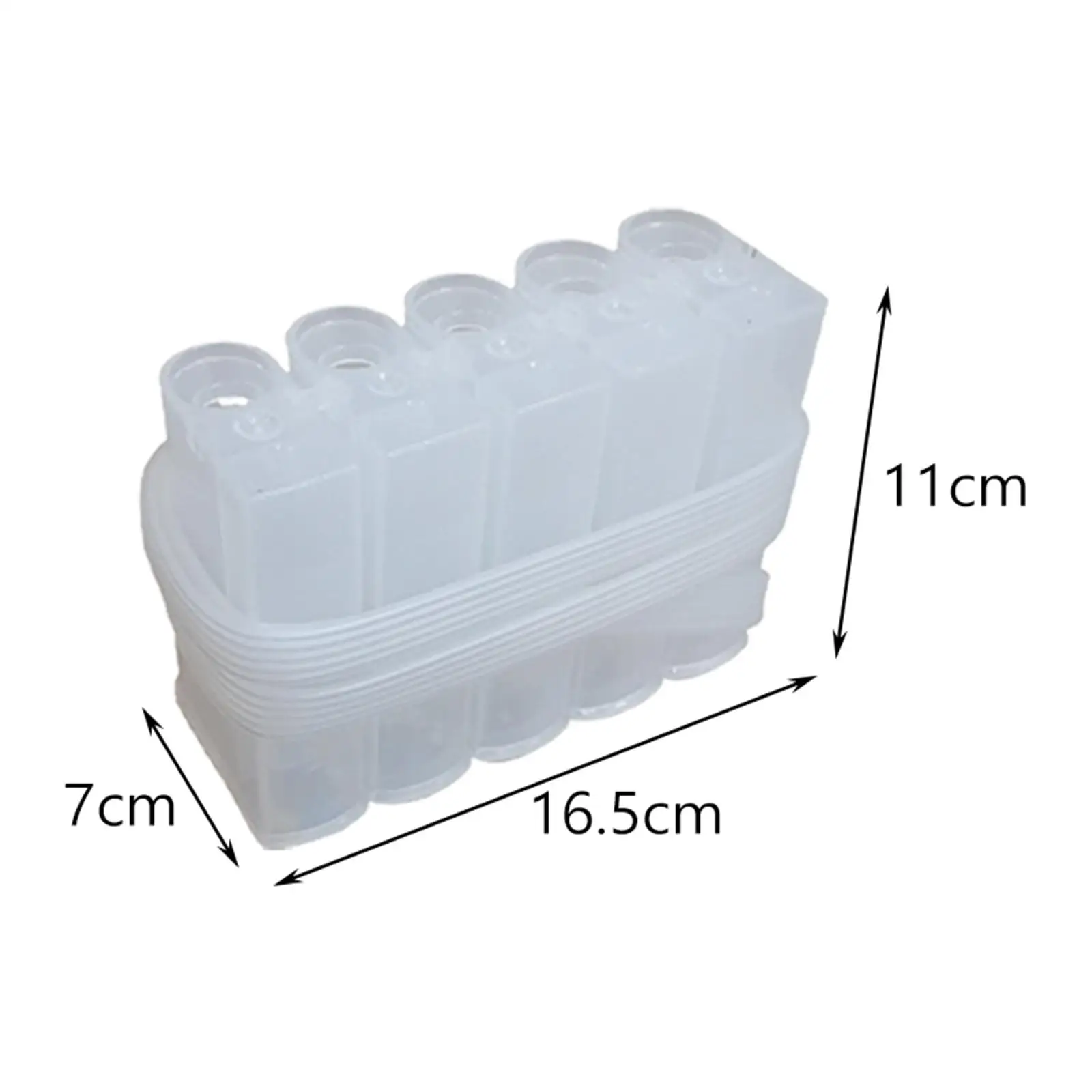 DIY Continuous Ink Supply System Printer Cartridges Durable School Multiuse Ink Refill Outer Ink Tank for Printer Attachments