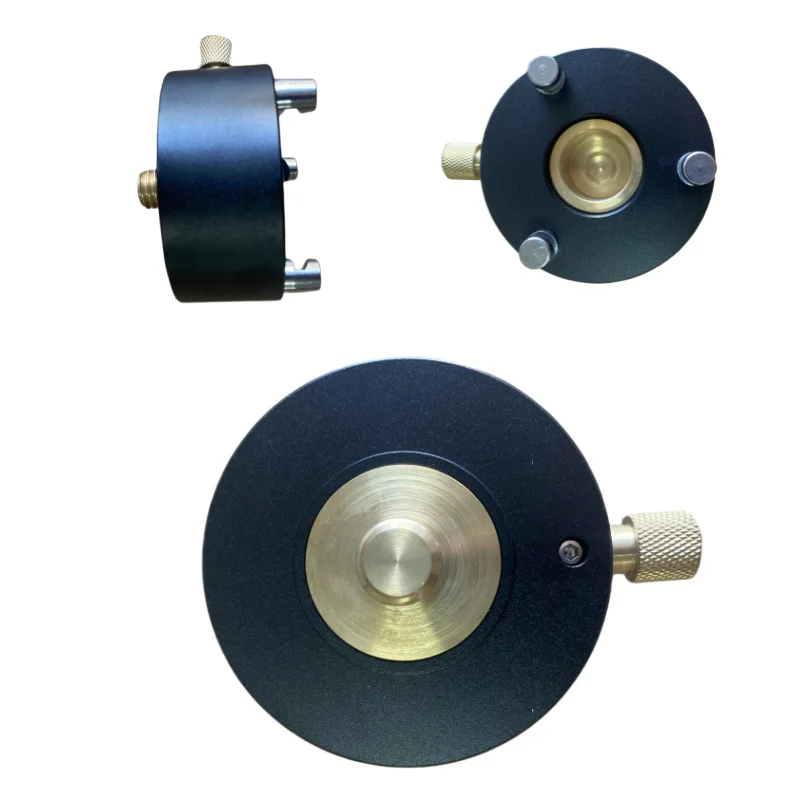 HIGH QUALITY ROTATING THREE-JAW TRIBRACH ADAPTER ROTATE WITH REMOVABLE CENTRE LOCK FOR SURVEYING PRISM GPS SCREW 5/8 ADAPTOR